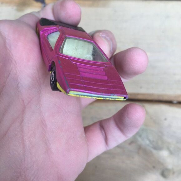 Vintage 1970 toy car Lesney Matchbox Superfast No75 ALFA CARABO - Picture 5 of 7